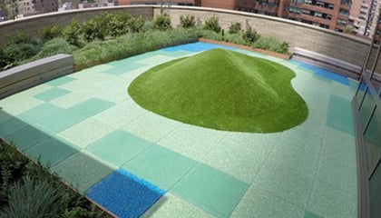 Rooftop Playground at Children's Rehab Center